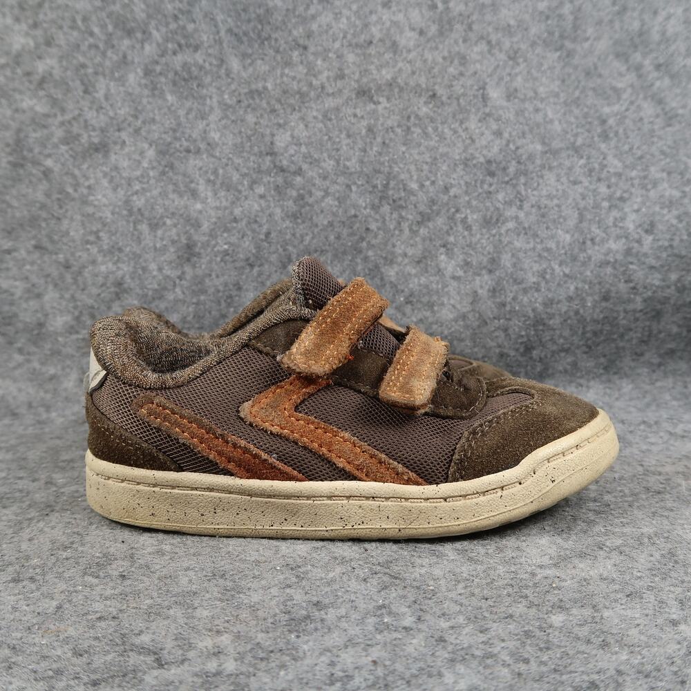 Cat & Jack Shoes Kids Toddler 10 Sneakers Casual Double Strap Boy Trainer Brown